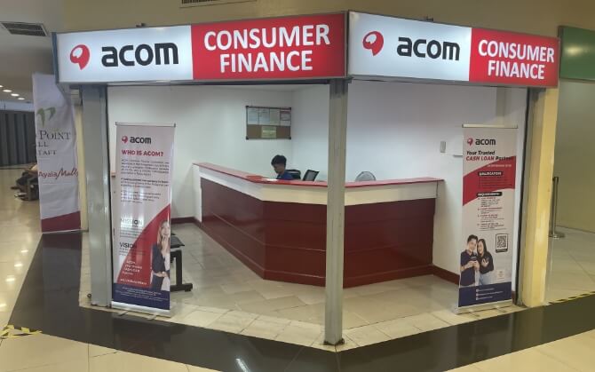 ACOM CONSUMER FINANCE CORPORATIONの店舗