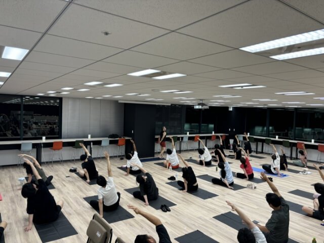 Health event hosted by employees