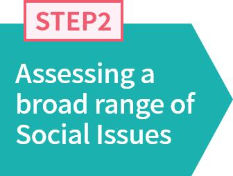 STEP2 Assessing a broad range of Social lssues