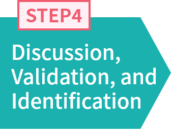 STEP4 Discussion,Validation,and Identification