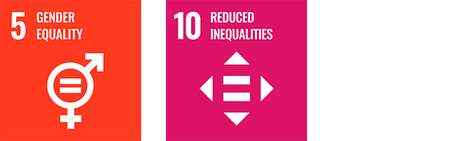 5 GENDER EQUALITY 10 REDUCED INEQUALITIES