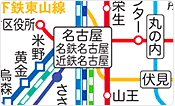 イメージ:名古屋近郊路線図
