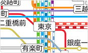 イメージ:東京近郊路線図
