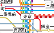 イメージ：東京近郊路線図