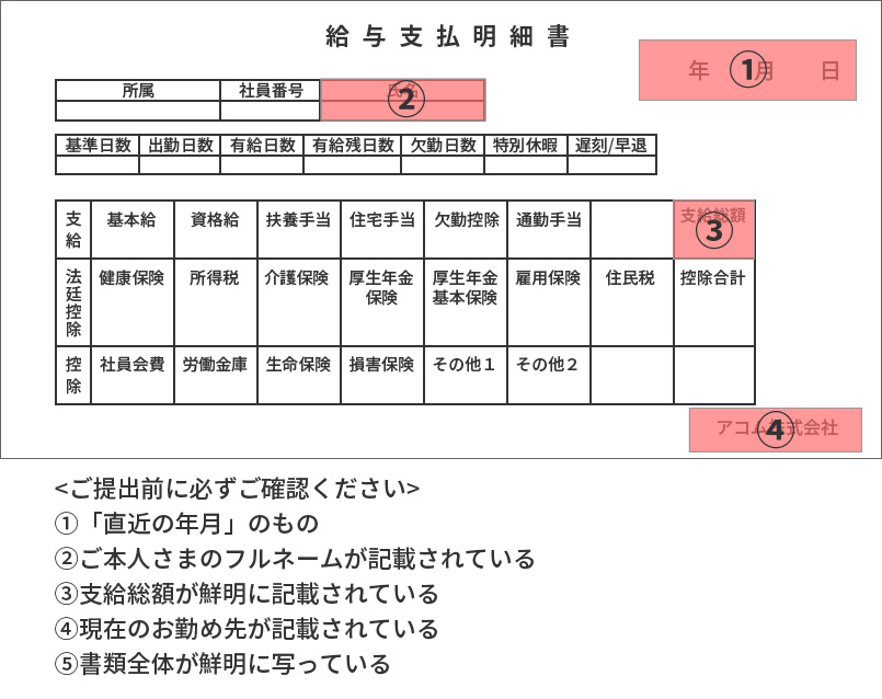 収入 証明 書 と は