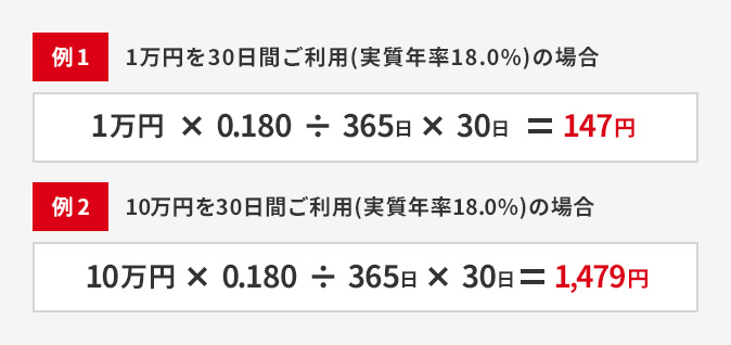 アコム公式 金利 利息 利息の計算方法 カードローン キャッシングでの借入ならアコム