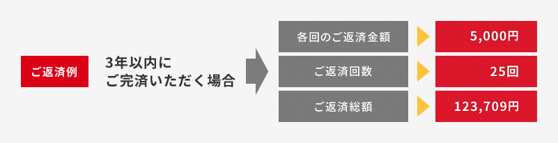 ご返済例